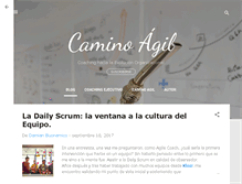 Tablet Screenshot of caminoagil.com